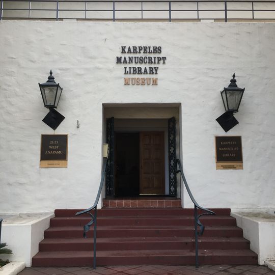 Karpeles Manuscript Library Museums