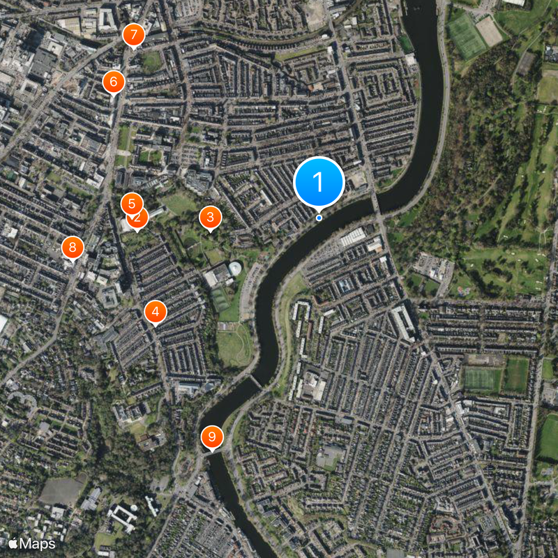 Belfast South Map