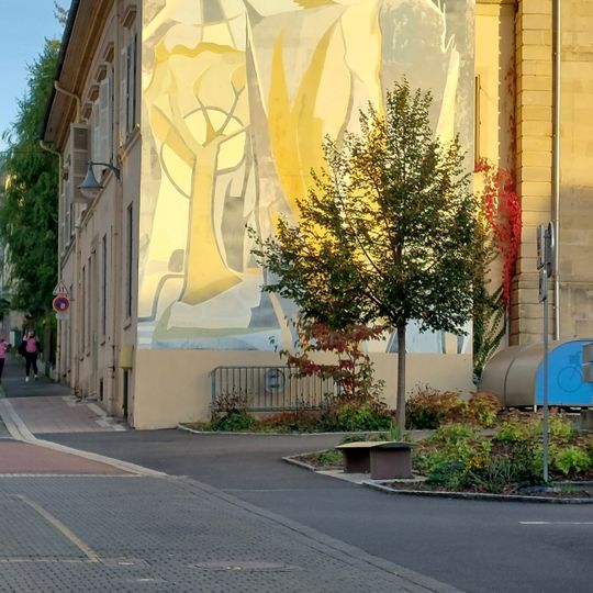 Wandmalerei, Kunstwerk