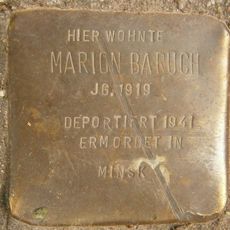 Stolperstein dedicated to Marion Baruch