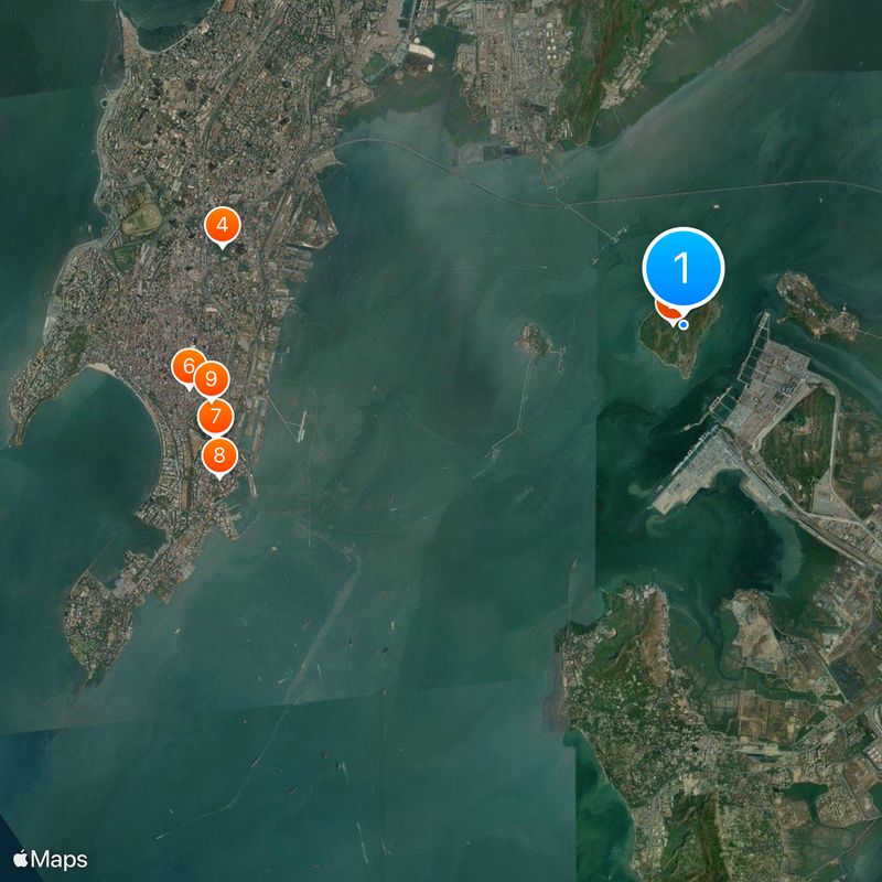Elephanta Island Map