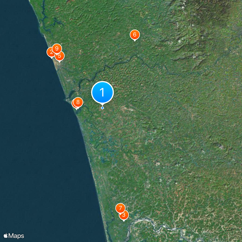 University of Calicut Map