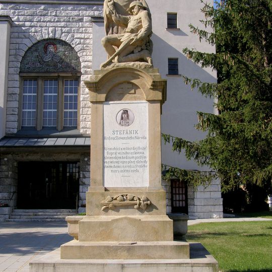 Pamätník padlým v I. +II. sv. v. , súsošie