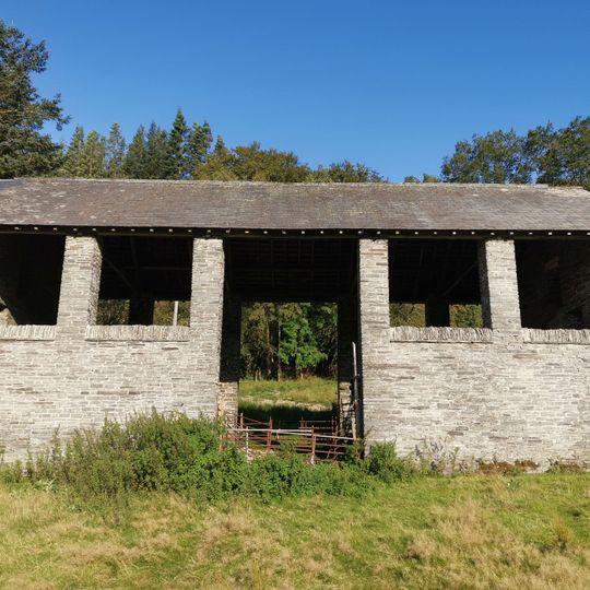 Hay-barn at Hafod