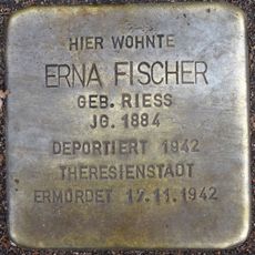 Stolperstein dedicated to Erna Fischer