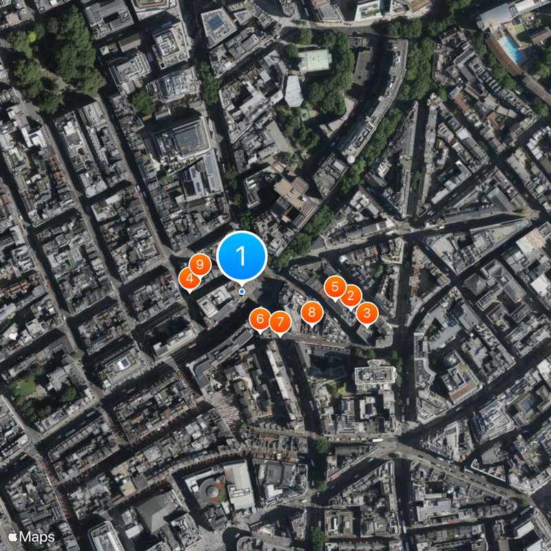 Palace Theatre Carte