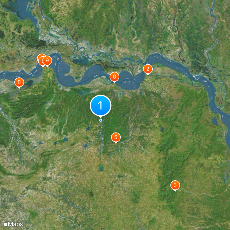 Distretto di Bhagalpur Mappa