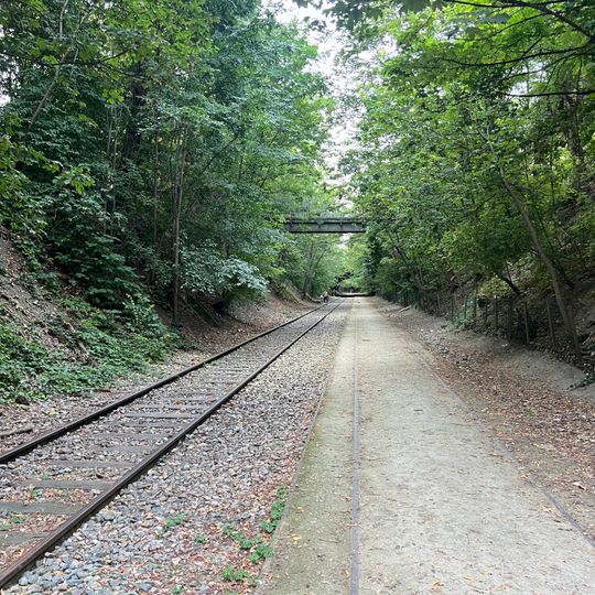 Petite Ceinture in Paris 17e arrondissement