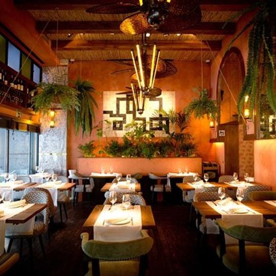 Artichoke flowers restaurant