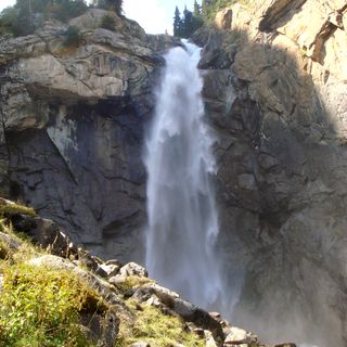Barskoon waterfall
