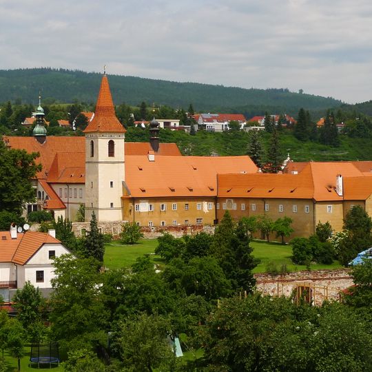 Minorite monastery in Český Krumlov