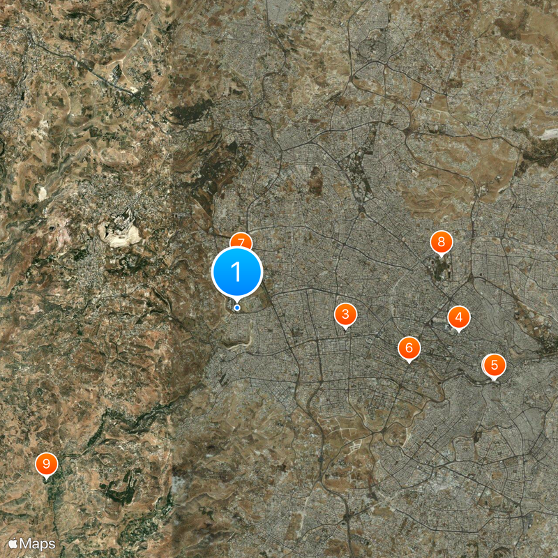 General Intelligence Directorate Map