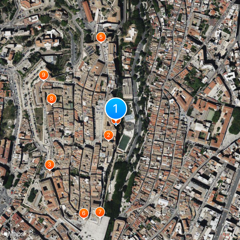 Provincia di Cagliari Mappa