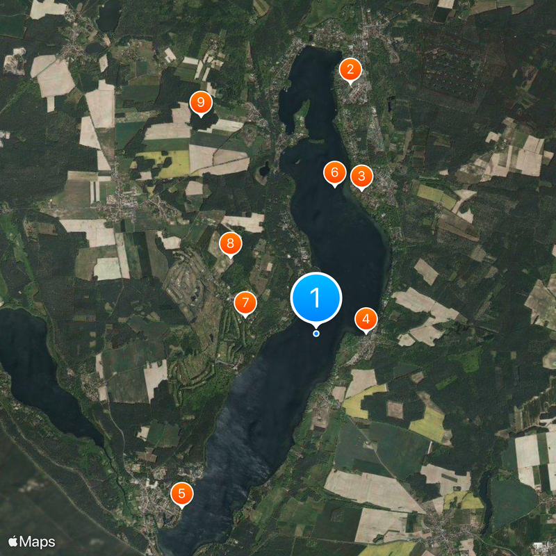 Scharmützelsee Map