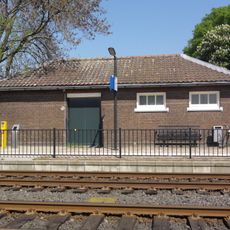 Vrijstaande fietsenberging van station "Hemmen-Dodewaard"