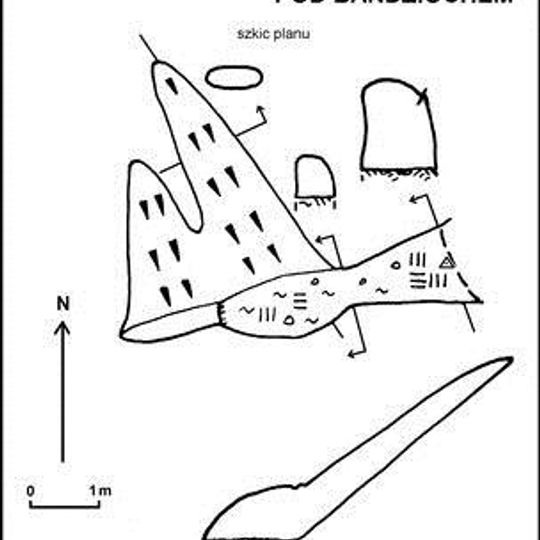 Jaskinia w Kociołku pod Bańdziochem