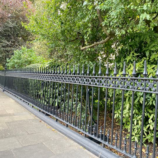 Garden Railings In Front Of Sussex Place