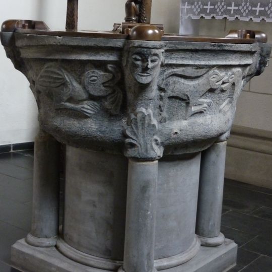 Baptismal font of St. Georg