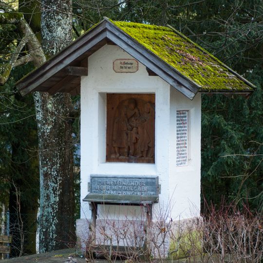 Notburgabildstock am Weg zur Ruine