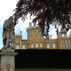 Sculpture Depicting Winter In Belvoir Castle Sculpture Garden (one Of Seven Statues)