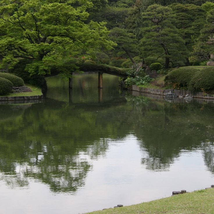 Pont du jardin Rikugien