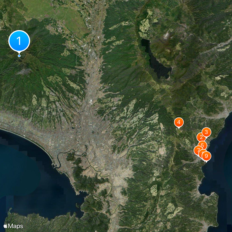 Mount Ashitaka Mappa
