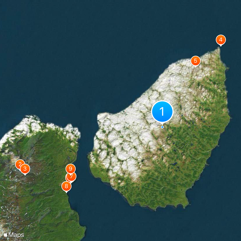 Shumshu Map