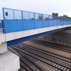 Bridge of Břeňkova street over railway lines