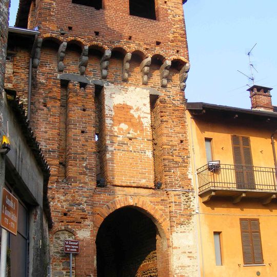 Torre di ingresso al castello