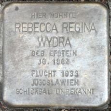 Stolperstein en memoria de Rebecca Regina Wydra