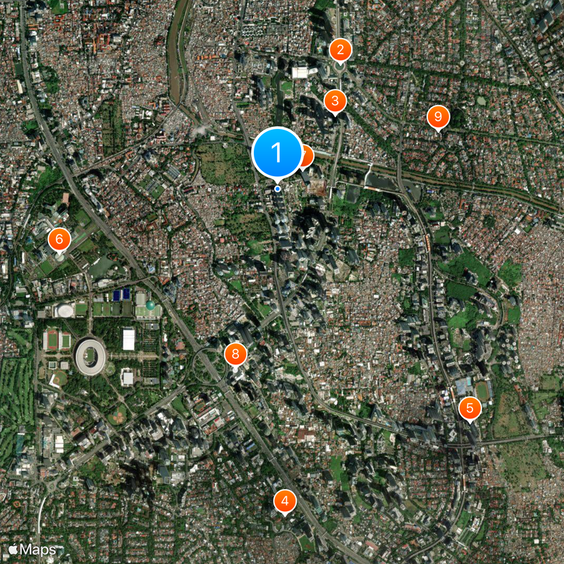 The London School of Public Relations Map