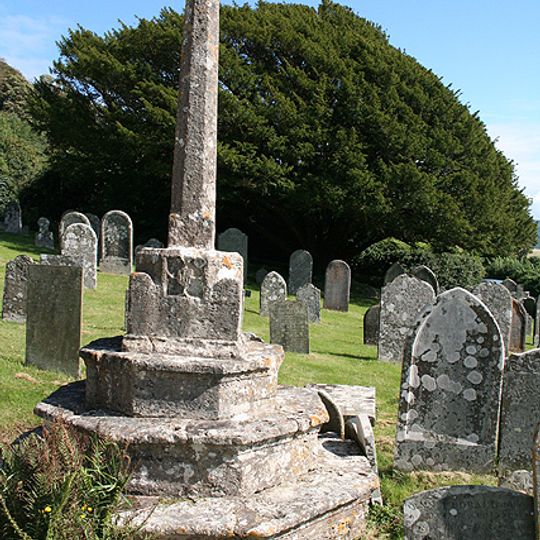 Remains of churchyard cross