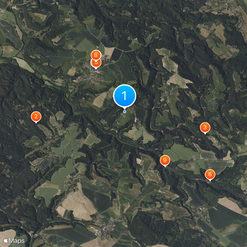 Bohemian Paradise Map