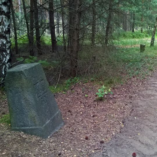 Sächsisch-Preußischer Grenzstein: Pilar Nr. 101