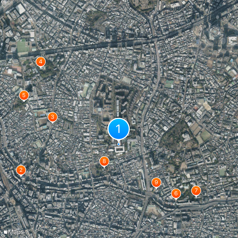 University of the Sacred Heart Map