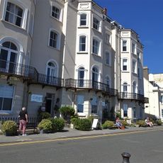 The Giltar Hotel and area railings