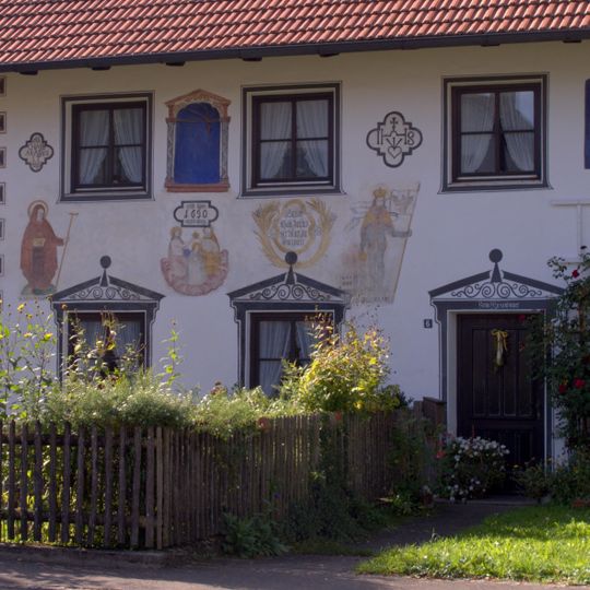 Wandmalereien an der Ostseite