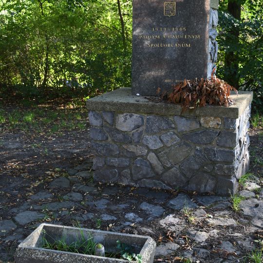 World War II memorial in Bílovice nad Svitavou