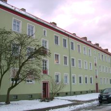 Mehrfamilienhaus der Wohnanlage Westrandbebauung An der Thrune 1a, 1b, 1c