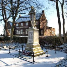 War Memorial and Railings Surrounding
