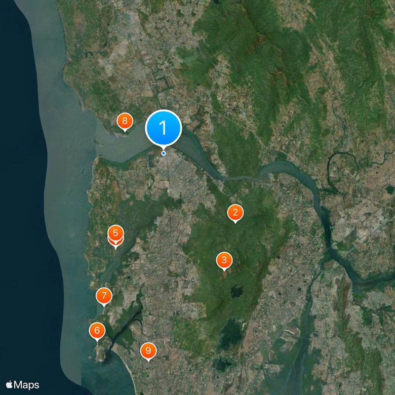 Bhayandar Map
