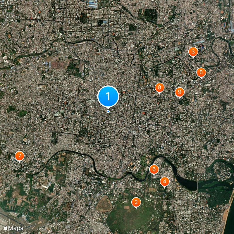 KM Music Conservatory Map
