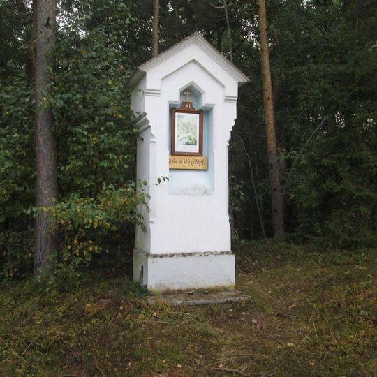 Kaplička na křížové cestě na Dunajovické hoře - 11. zastavení