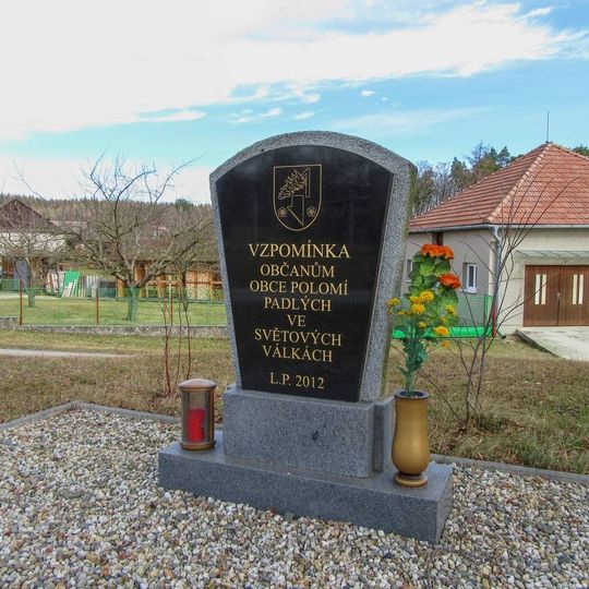 Pomník padlým v Polomí
