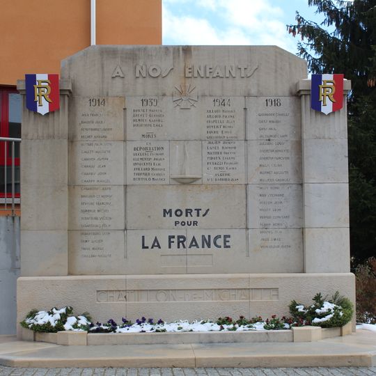 War memorial of Châtillon-de-Michaille