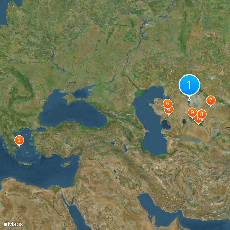 South Aral Sea Map