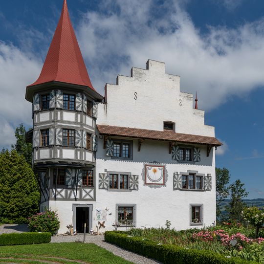 Schloss Wartensee mit Oekonomiegebäude