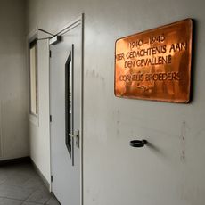 Plaquette in het NS-station