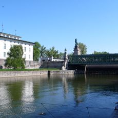 Straßenbrücke, Josef von Schemmerl-Brücke und Wehranlage Nußdorf