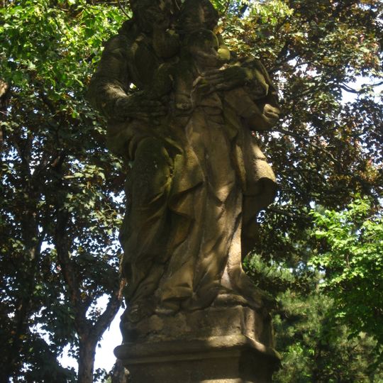 Statue of Saint Joseph in Kolomuty